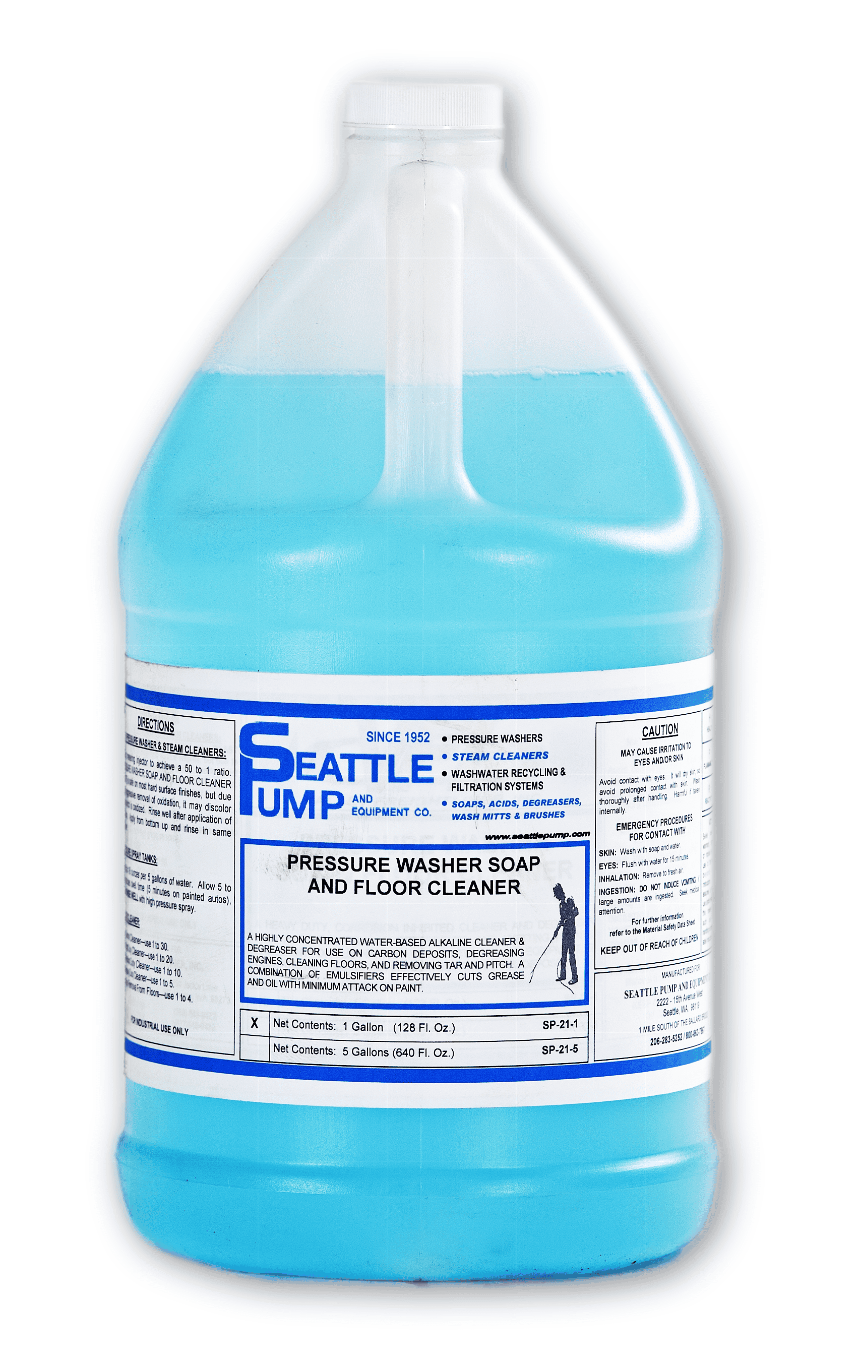 Pressure Washer Chemicals by Seattle Pump