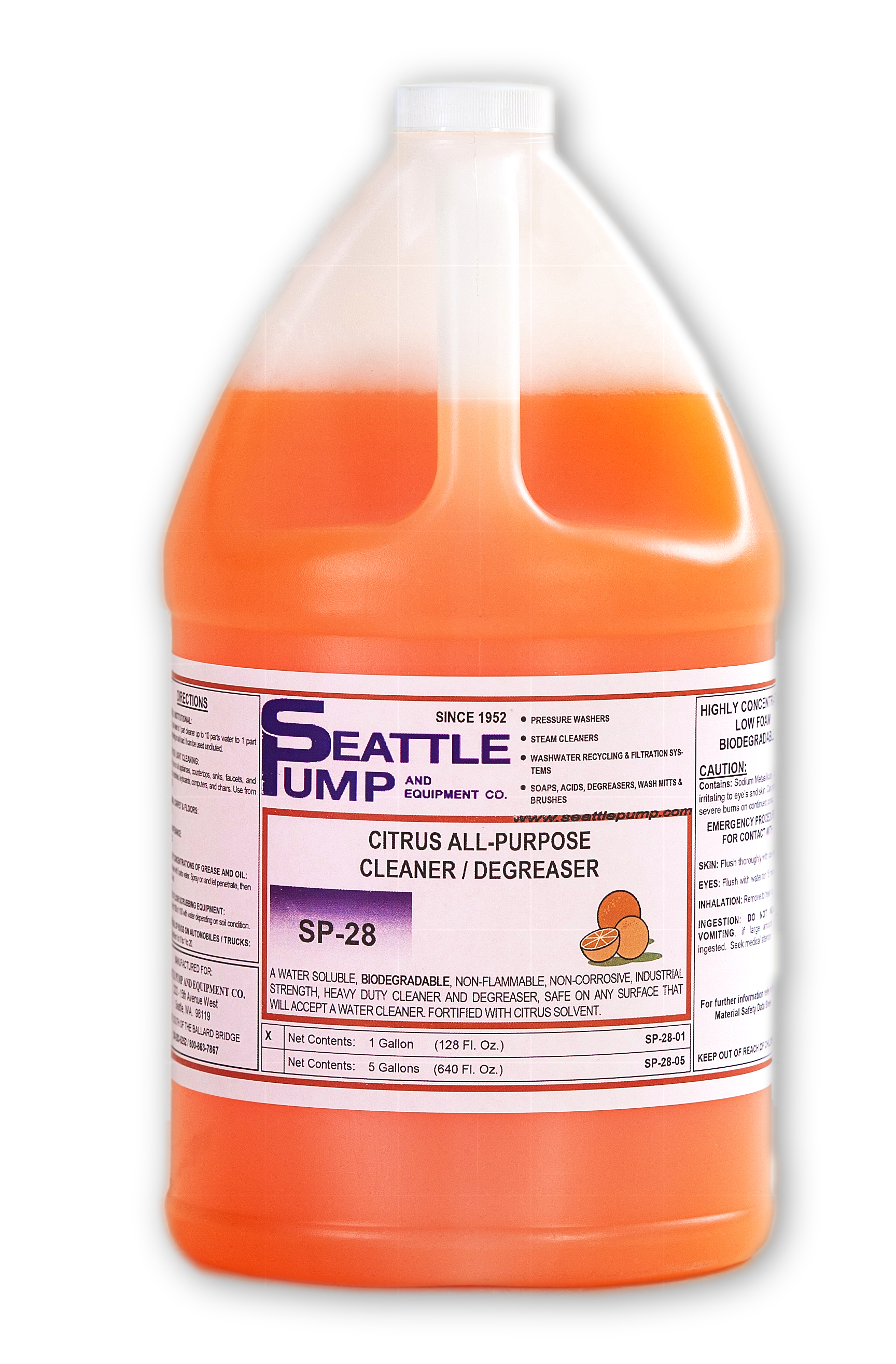 Pressure Washer Chemicals by Seattle Pump