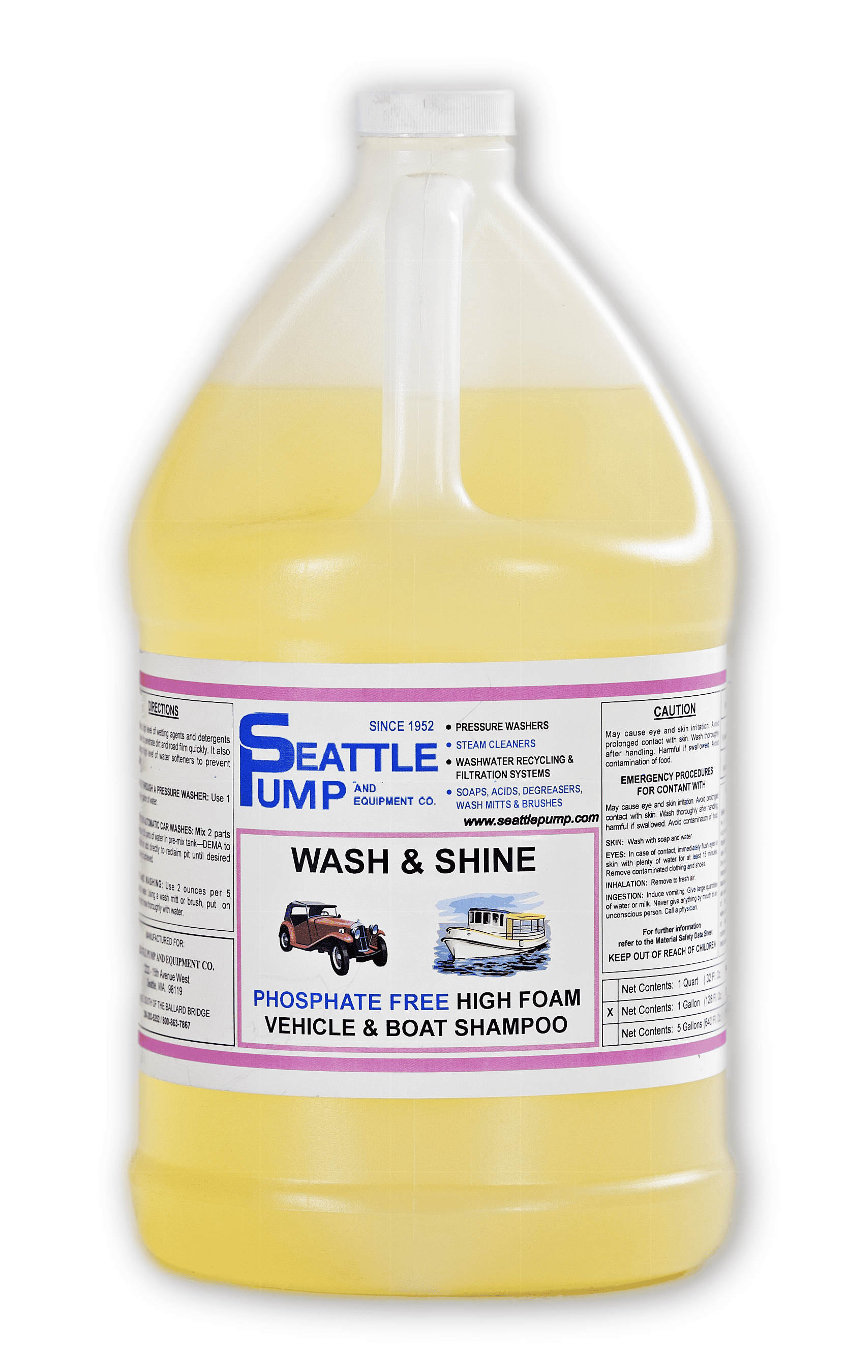 Pressure Washer Chemicals by Seattle Pump