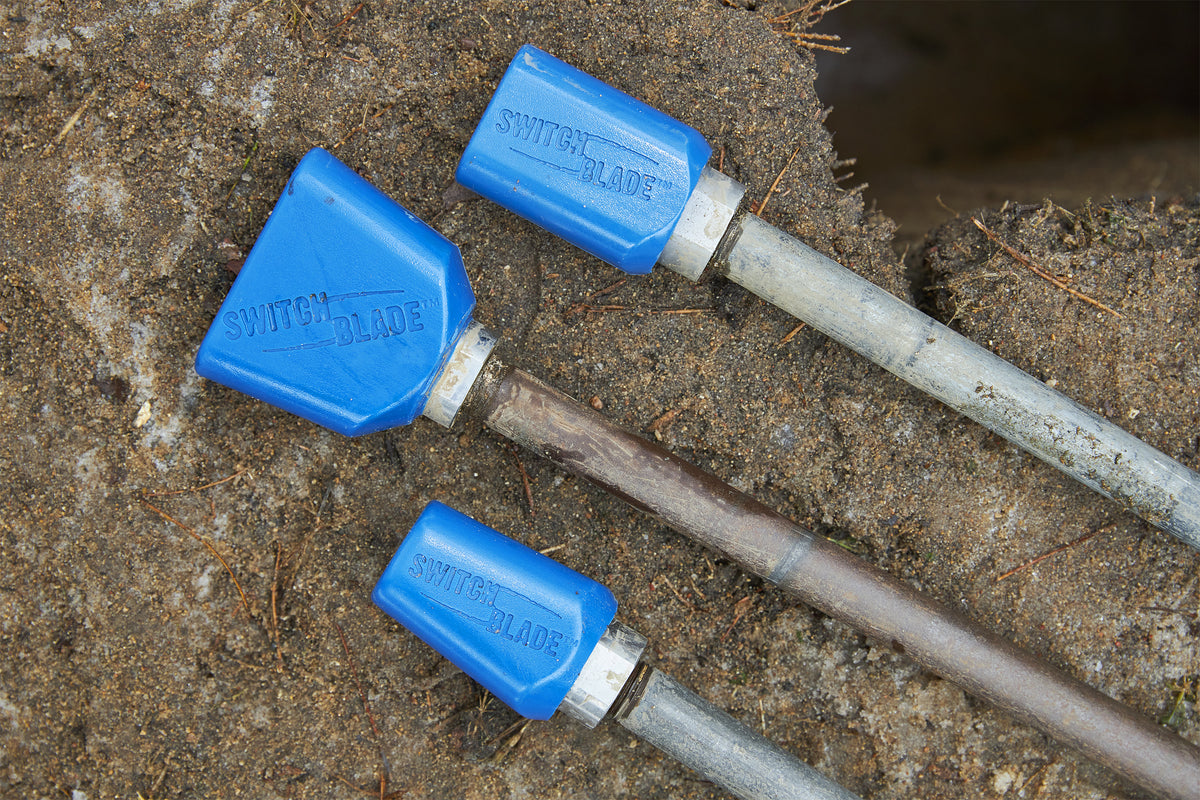 Hydra-Flex Switchblade QUAD four-Stream Hydro-Excavation Nozzle