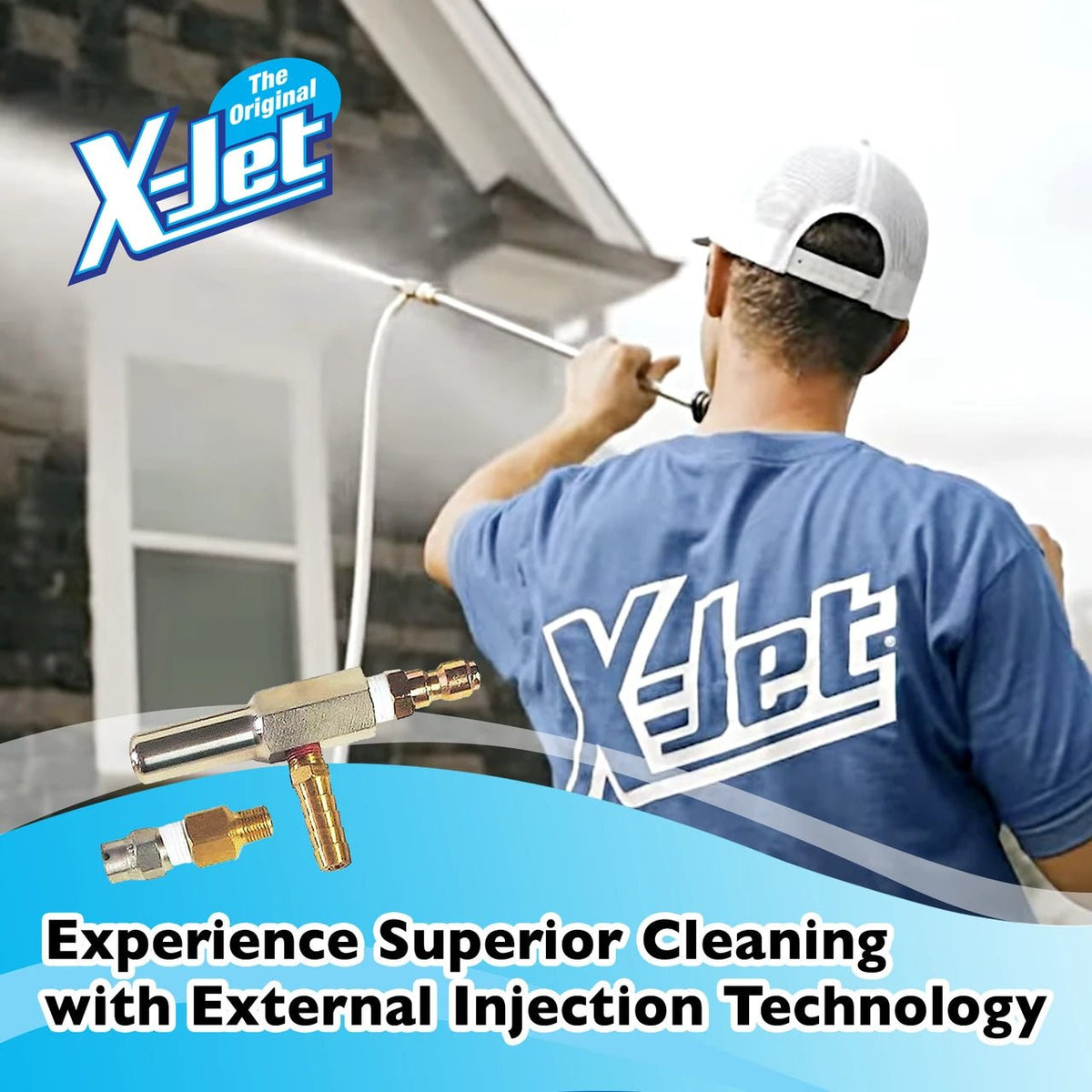 Original X-Jet External Chemical Injection Nozzle Kit - Seattle Pump