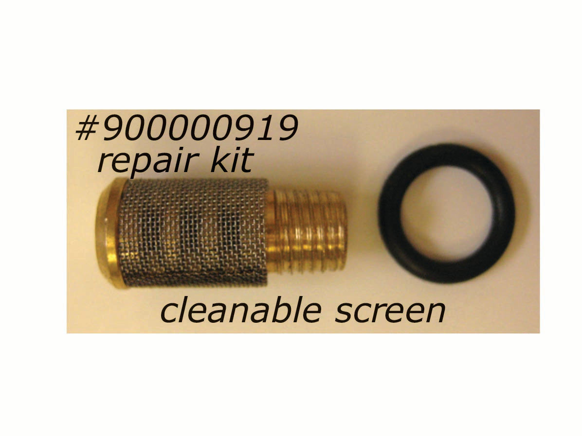 Turbo Nozzle Strainer – 1/4" QC Plug x 1/4" MPT, 6000 PSI (900000009)