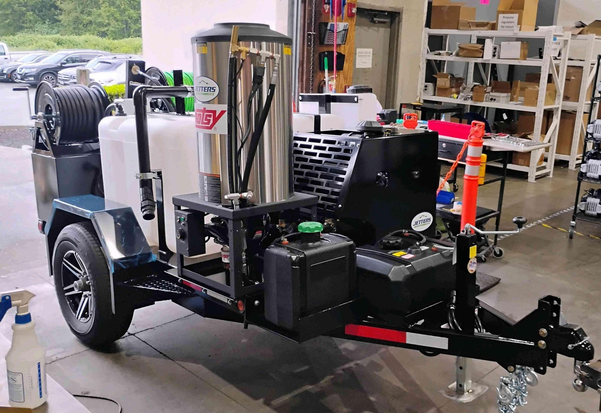 EAGLE 200 4010 Hot Water Trailer Jetter, 10 GPM | 4000 PSI - Seattle Pump