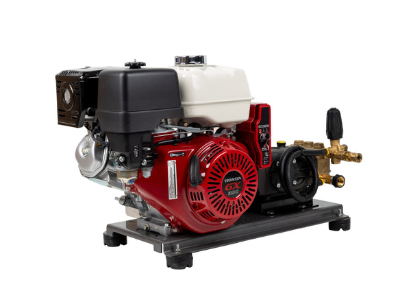 BE Truck Mount Gas Cold Water Pressure Washer, Belt Drive, Electric Start, 4.2 GPM | 4200 PSI (B4213HETBGS)
