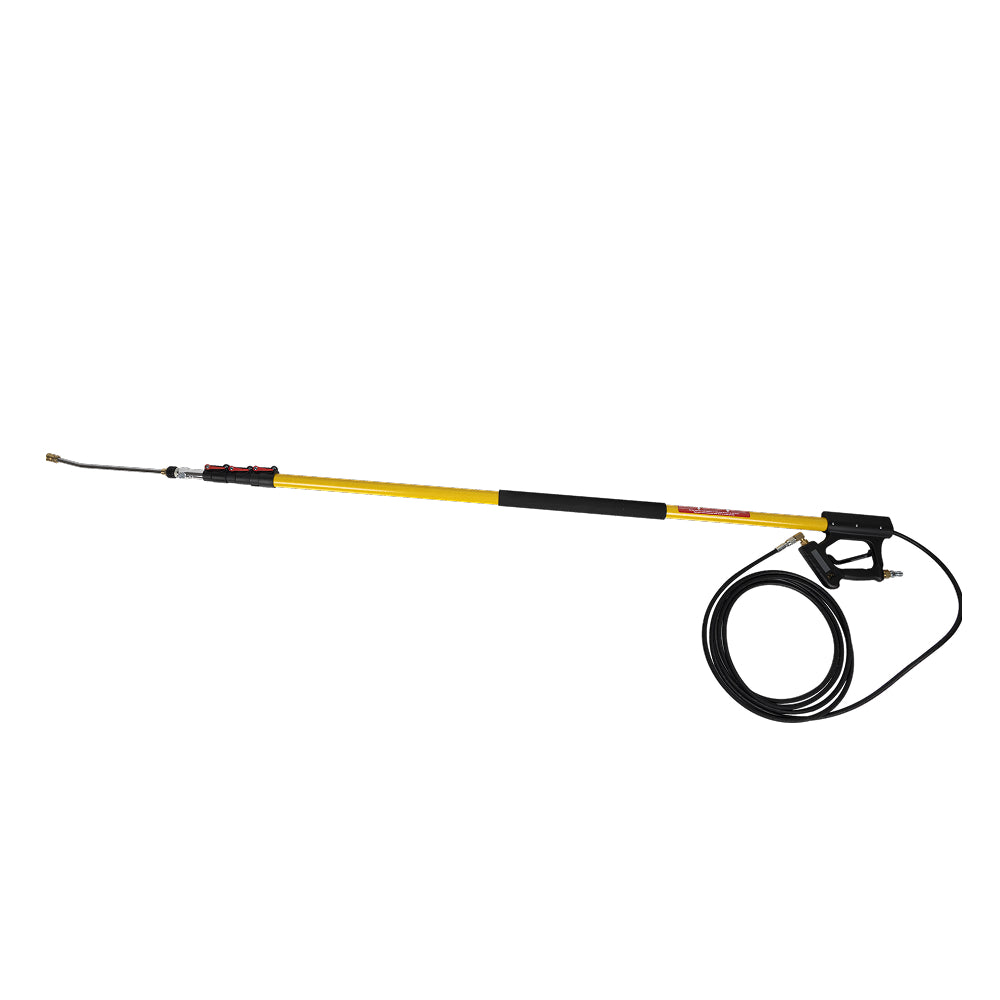 24' Telescoping Wand, includes lever locks, gun, wand and hose