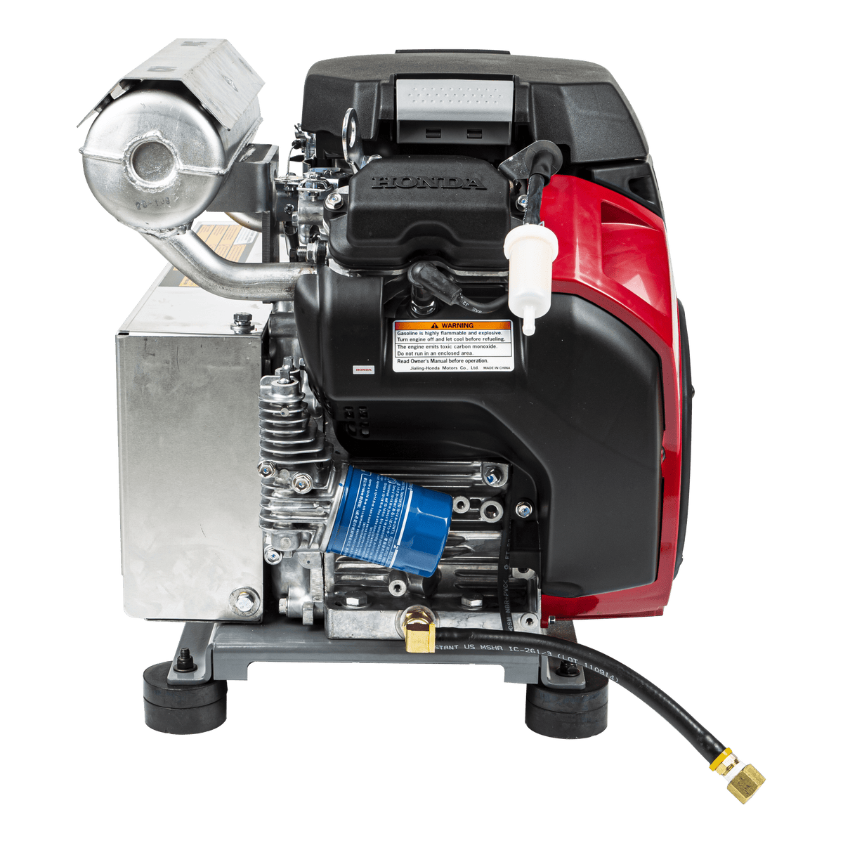4000 PSI 8.2 GPM Cold Water Gas Pressure Washer Honda GX690 Electric Start, Belt Drive, General Triplex Pump, Mount Truck or 