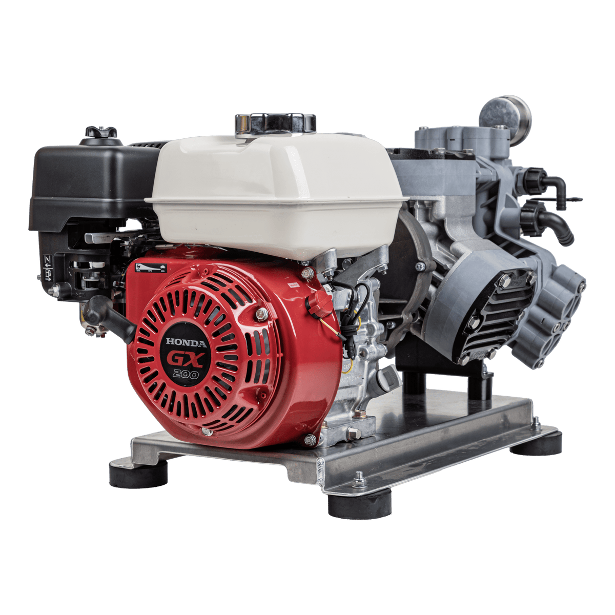 300 PSI 11 GPM Gas Direct Drive Commercial Mobile Soft Wash System