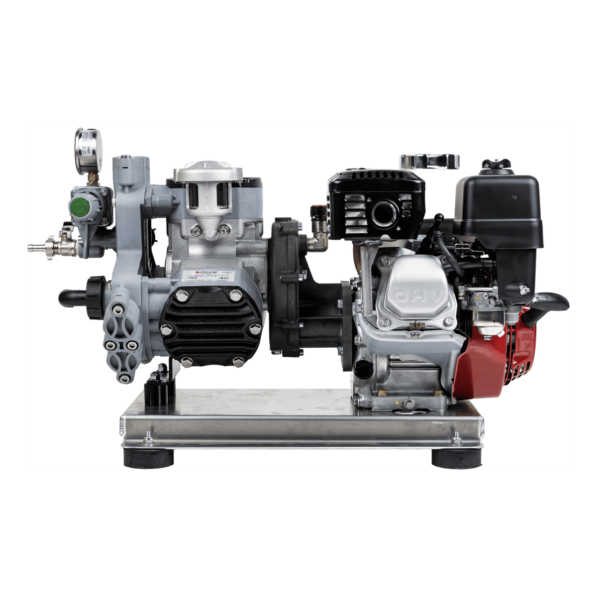 300 PSI 11 GPM Gas Direct Drive Commercial Mobile Soft Wash System