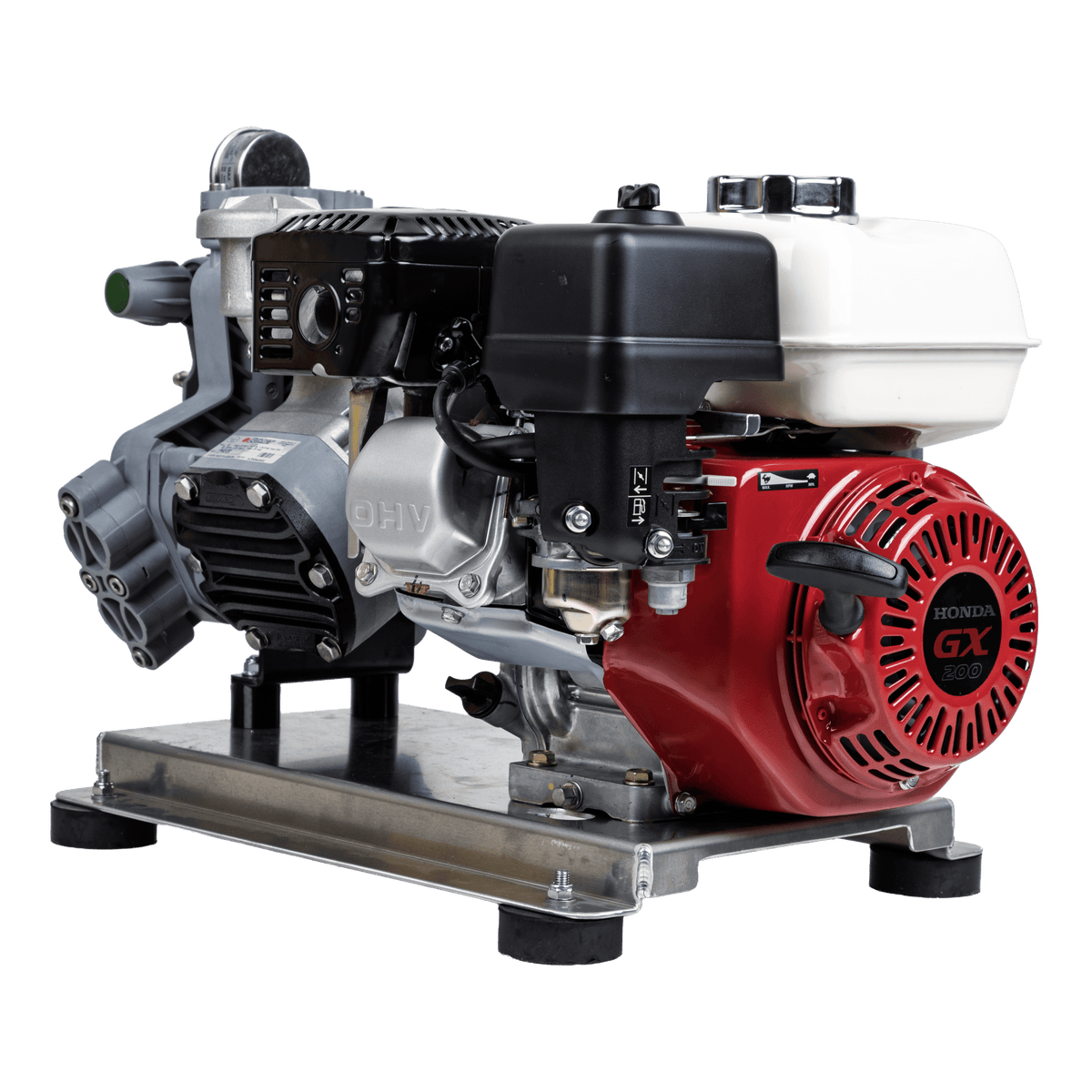300 PSI 11 GPM Gas Direct Drive Commercial Mobile Soft Wash System