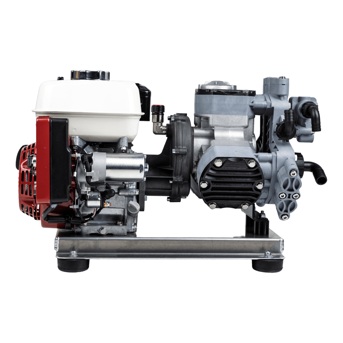 300 PSI 11 GPM Gas Direct Drive Commercial Mobile Soft Wash System with Electric Start