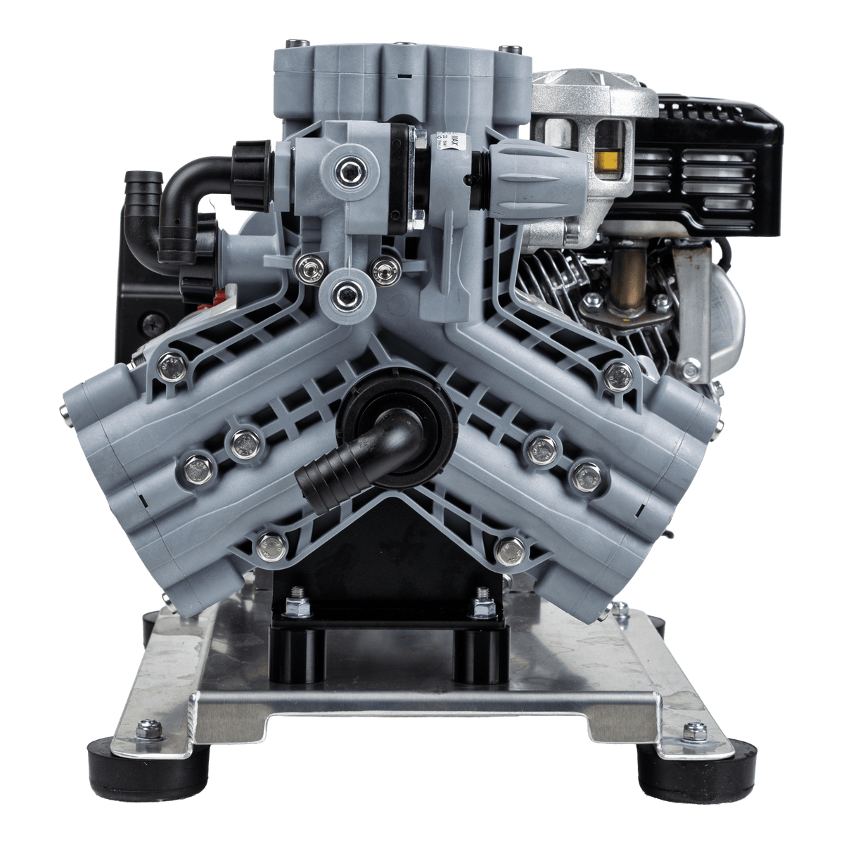 300 PSI 11 GPM Gas Direct Drive Commercial Mobile Soft Wash System with Electric Start