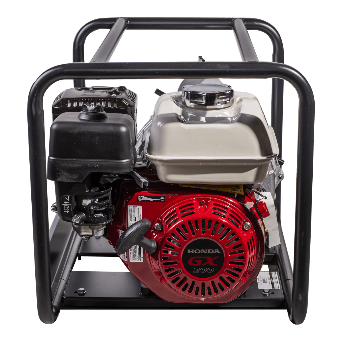 3" Semi Trash Pump 264 GPM 36 PSI with Honda GX200 Engine