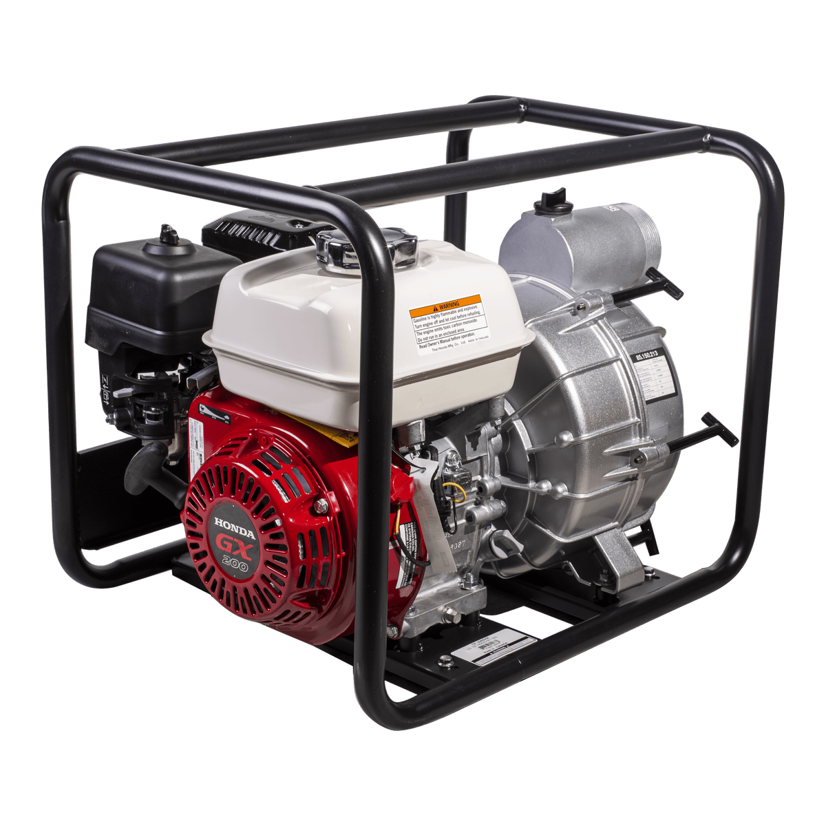 3" Semi Trash Pump 264 GPM 36 PSI with Honda GX200 Engine