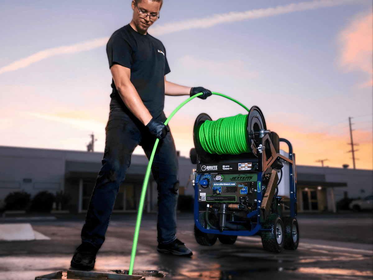 BRUTE Portable Cart Jetters, 9-12 GPM | 3000-4000 PSI - Seattle Pump