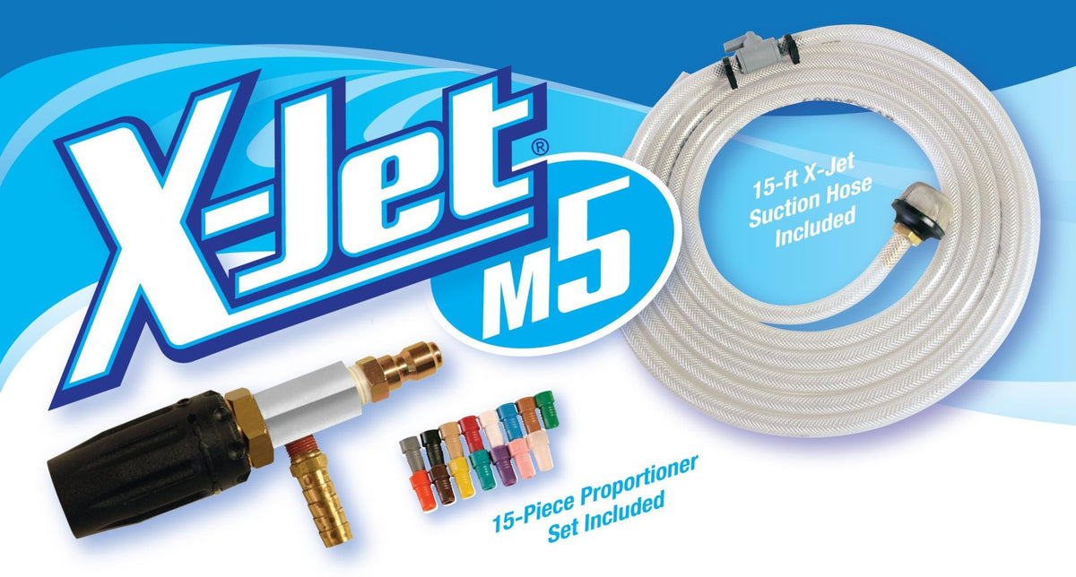 X-Jet M5 Adjustable External Chemical Injection Nozzle - Seattle Pump