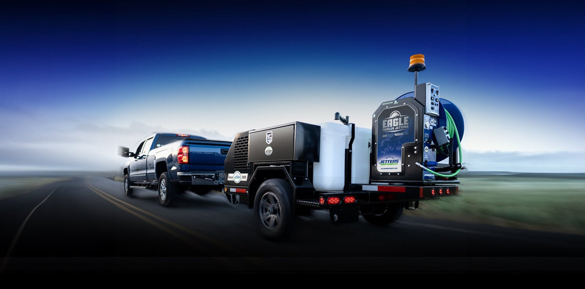 EAGLE 300 Trailer Jetter, 20 GPM | 4000 PSI - Seattle Pump