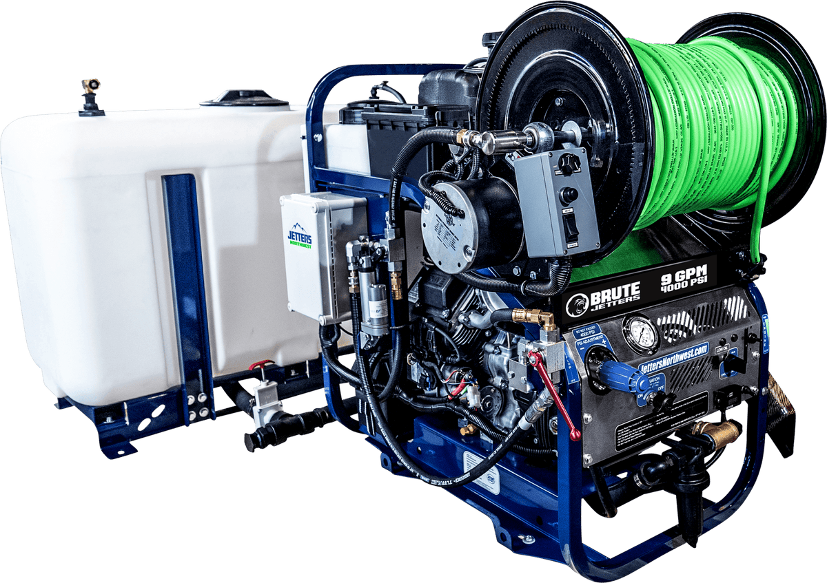 BRUTE Mountable Skid Jetters, 9-12 GPM | 3000-4000 PSI - Seattle Pump