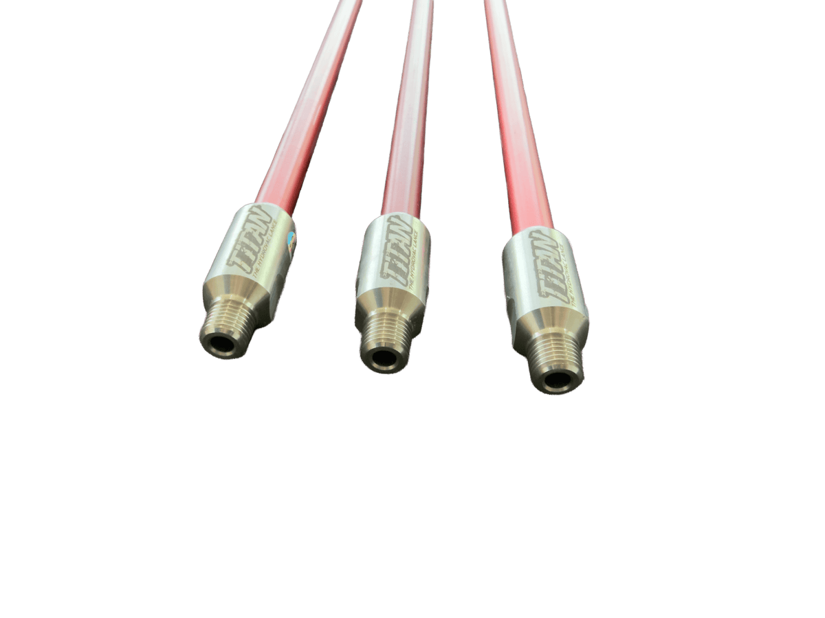 Dig Pig Titan LW 1/4" Lightweight Aluminum Hydro-Excavation Lance - Seattle Pump