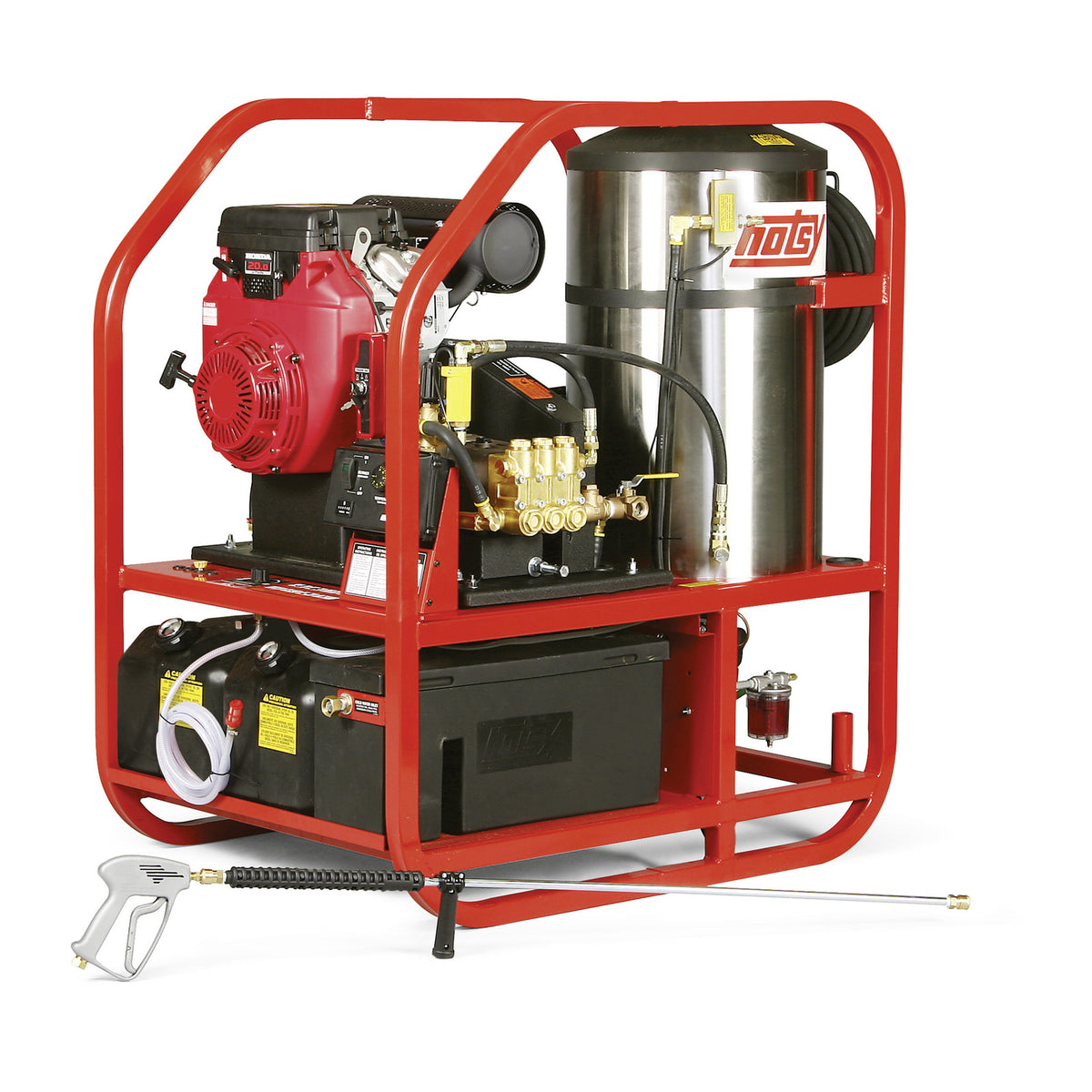 HOTSY TR-3500 Pressure Washer Mobile Trailer, 4.6 - 8.0 GPM | 3500 - 4000 PSI - Seattle Pump