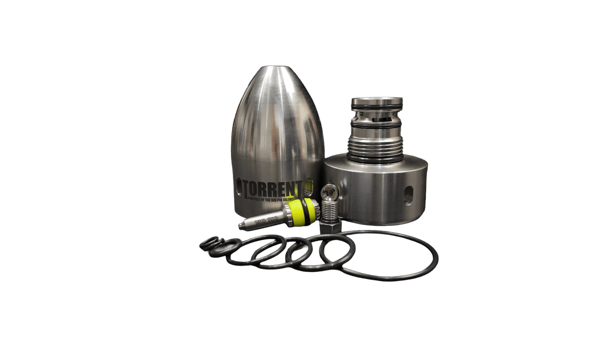 Dig Pig Titan Torrent Rotating Sewer Cleaning Nozzle - Seattle Pump