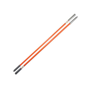 Foam-Filled Fiberglass Poles with Steel Threaded Ends