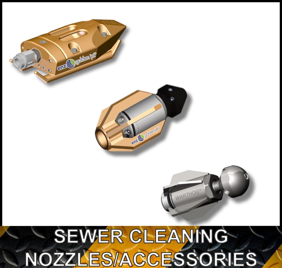 SEWER CLEANING NOZZLES BUTTON 2017 SP
